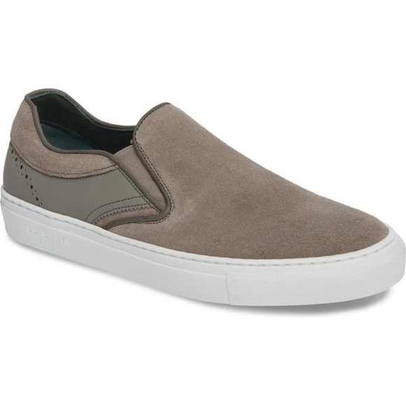 Ted Baker Other - Ted Baker NEW "Reaine" Slip on Sneaker Gray 11.5